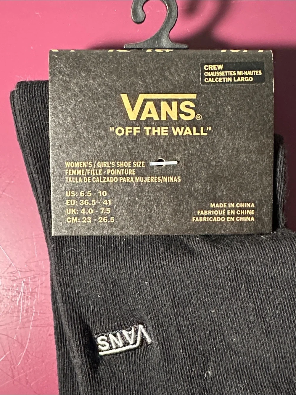 Vans Leopard Stripe Socks